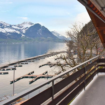 Modern And Charming Apartment On The Shores Of Lake Lucerne Gersau Exteriör bild