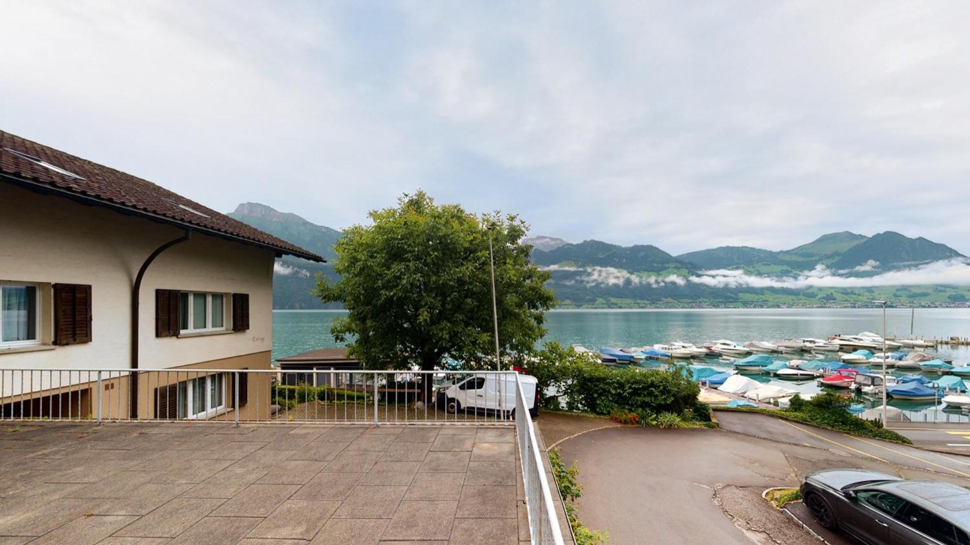 Modern And Charming Apartment On The Shores Of Lake Lucerne Gersau Exteriör bild