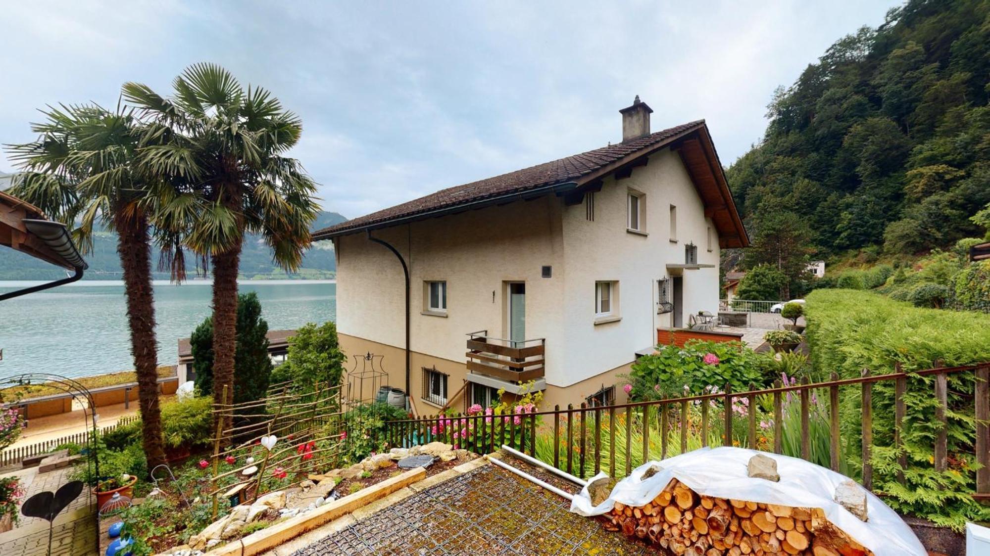 Modern And Charming Apartment On The Shores Of Lake Lucerne Gersau Exteriör bild